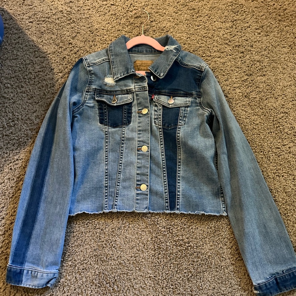Levi's Kids Two-Tone Denim Jacket